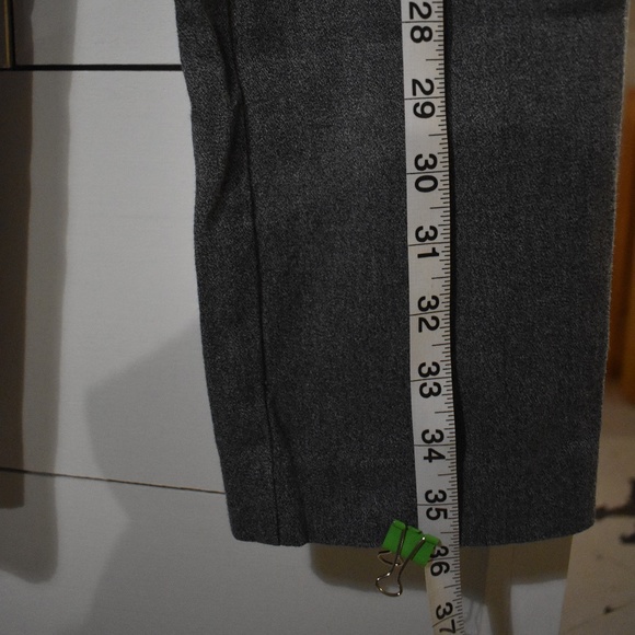 GRAY CROPPED PANTS - Picture 2 of 4